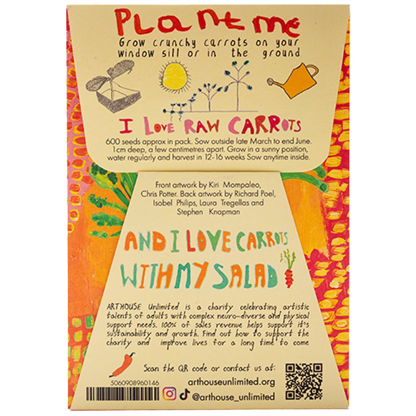 Arthouse unlimited Carrot Seeds