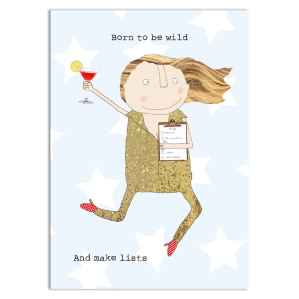 Wild Lists Lined Notebook