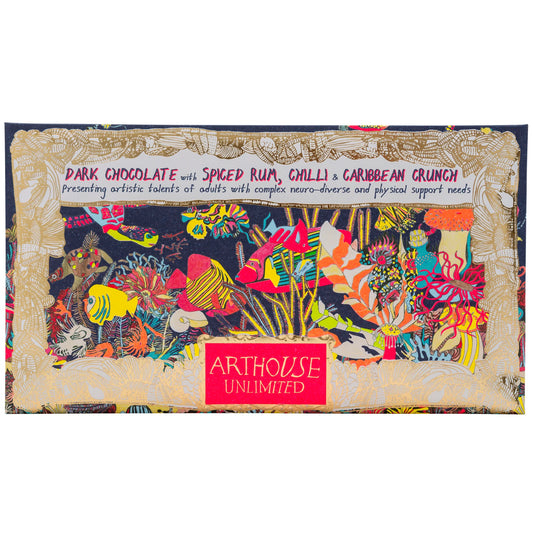 Arthouse Unlimited Angels of the deep dark chocolate, spice rum and chilli crunch