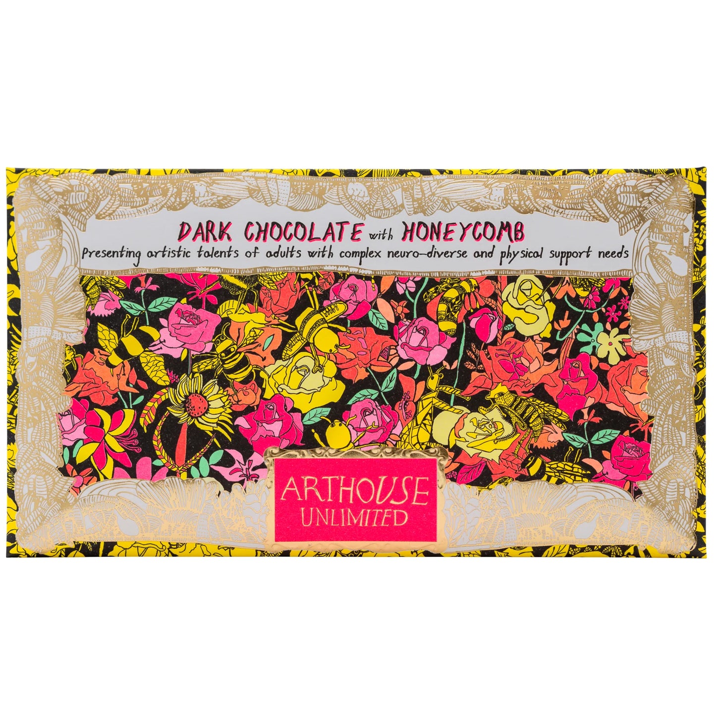 Arthouse unlimited Bee free chocolate bar