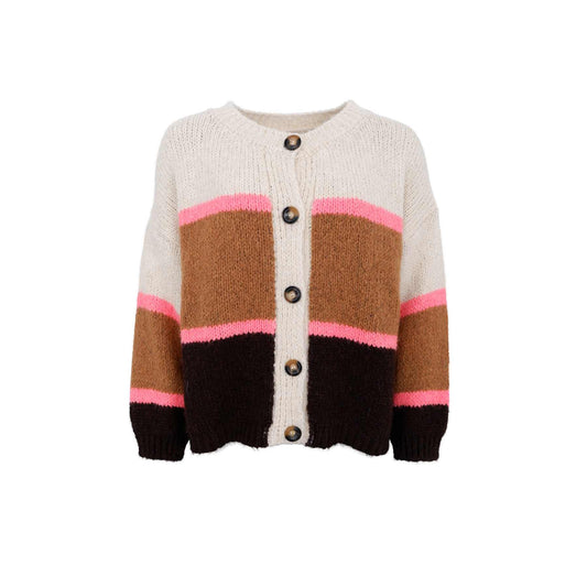 Black Colour BCHILDUR knit cardigan