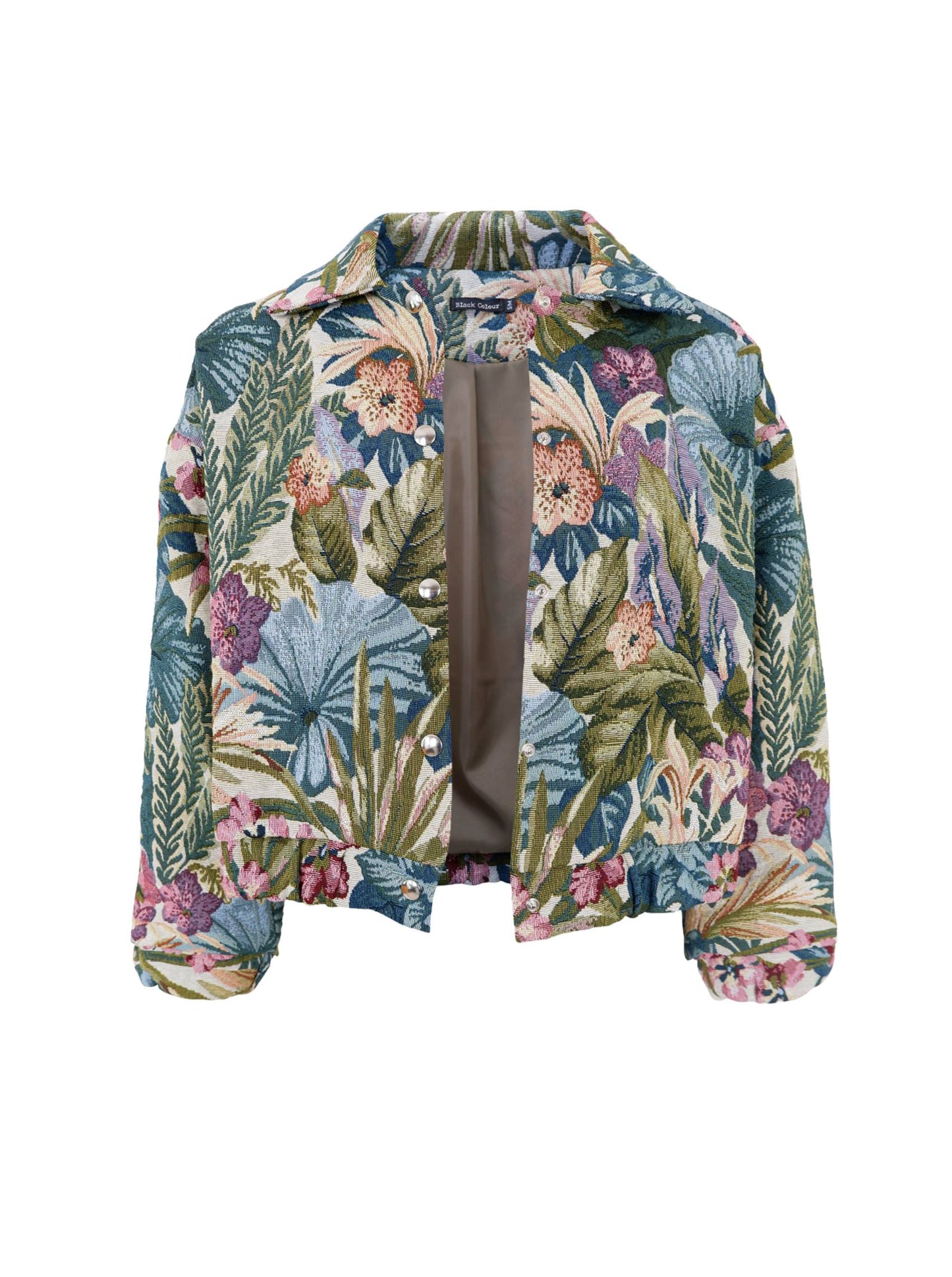 Black Colour jungle bomber jacket in olive