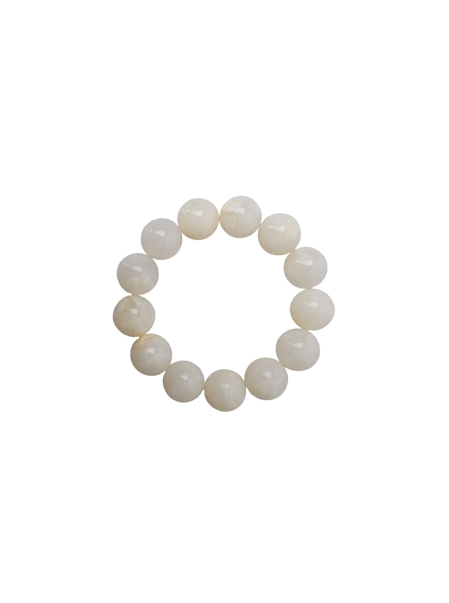 Black Colour Creme Milova stretchy bracelet