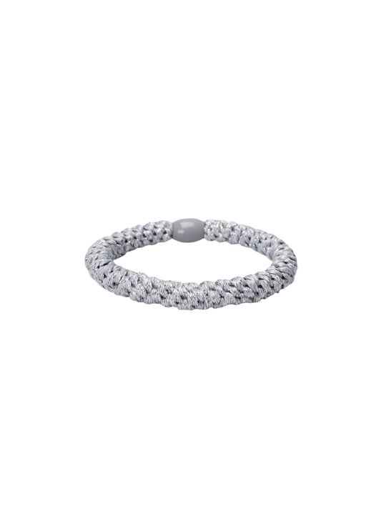 Black colour Kally hair tie in silver