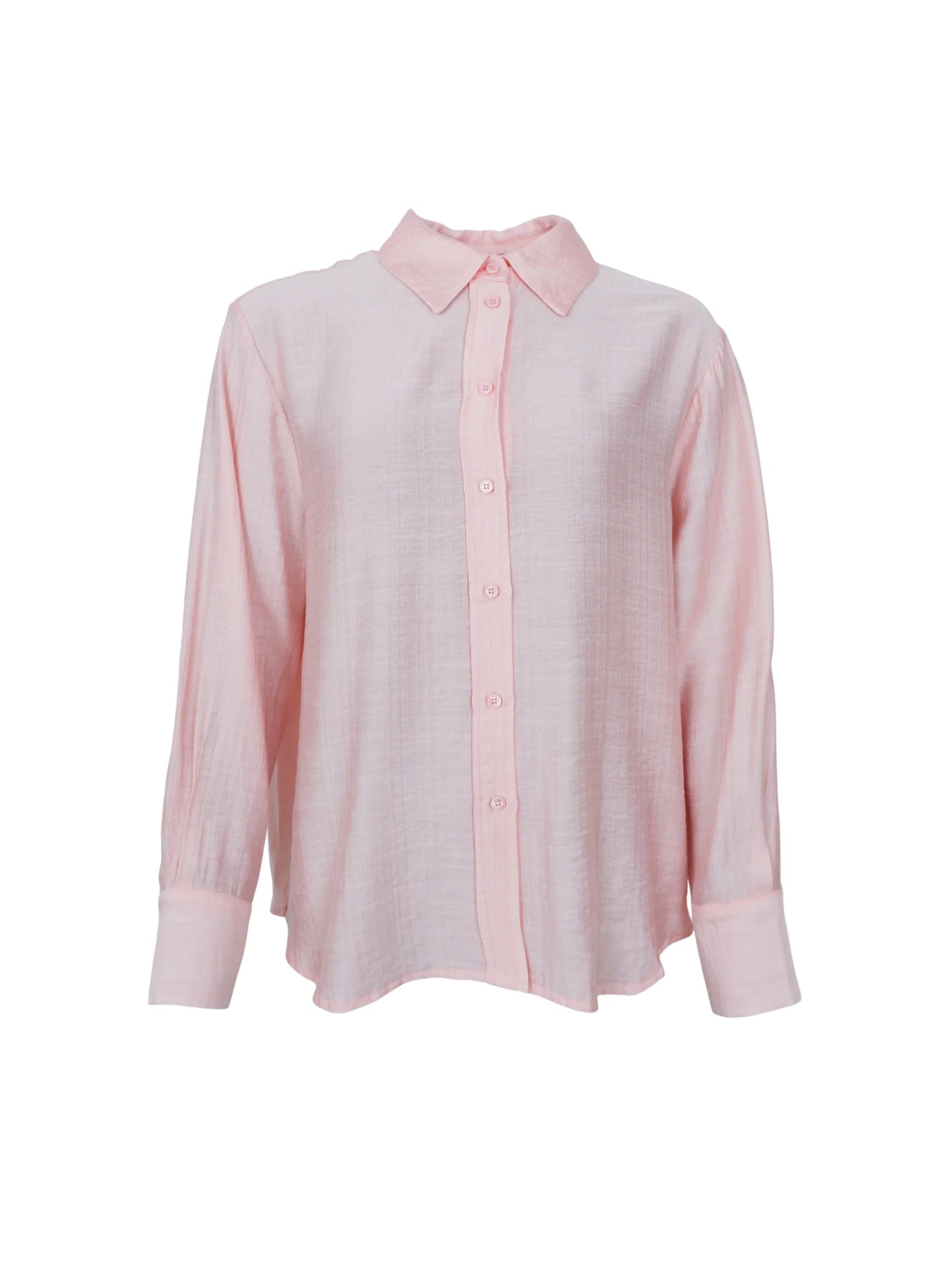 Black colour Luisa shirt in soft rose