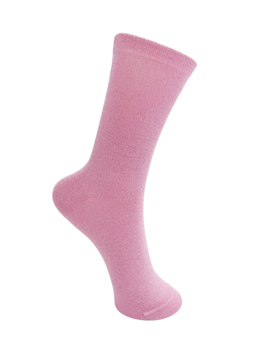 Black colour lurex socks in Flamingo