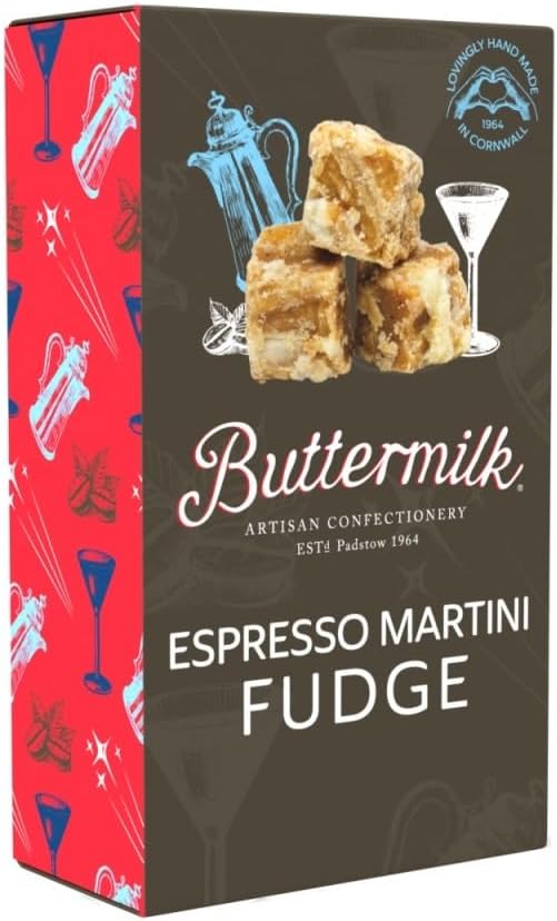 Buttermilk Expresso Martini 100g Fudge box