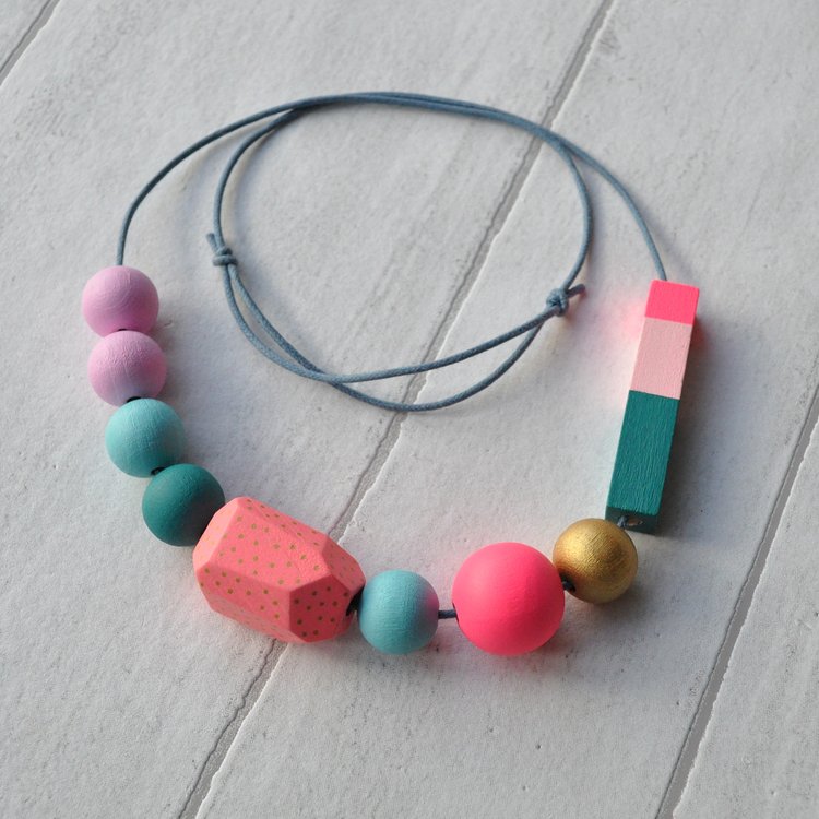 Jewel Coral Necklace